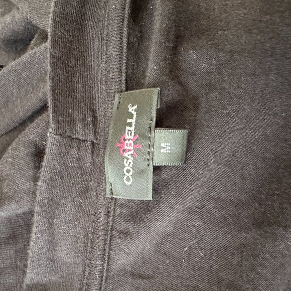 COSABELLA Bella Let Me Sleep Soft Cotton Short Robe Size Medium - Picture 9 of 11